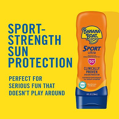 Banana Boat® SPF 50 8-oz. Sport Ultra Lotion Sunscreen Broad Spectrum