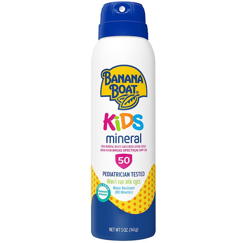 UPC 079656133219 product image for Banana Boat® SPF 50 Kids Mineral Sunscreen Spray, Size: 5.0Oz, None | upcitemdb.com