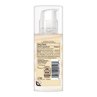 Hawaiian Tropic Weightless Hydration SPF 30 Travel Size Sunscreen Face Lotion