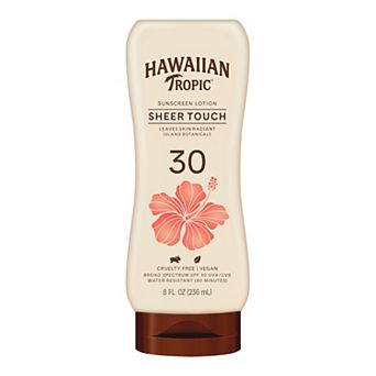 Hawaiian Tropic Sheer Touch SPF 30 Moisturizing Sunscreen Lotion