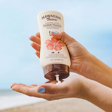 Hawaiian Tropic Sheer Touch SPF 30 Moisturizing Sunscreen Lotion