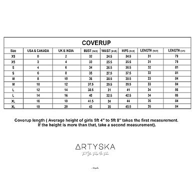 Women's Tie Front Lace Swim Cover-Up Beach Wrap