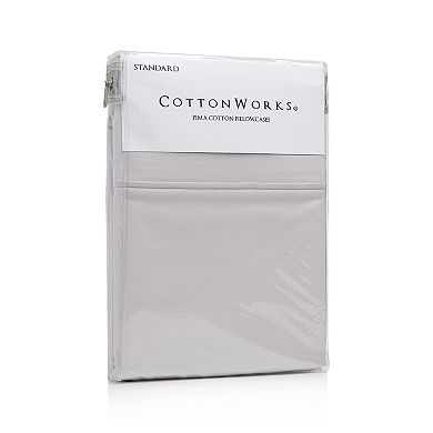 CottonWorks 1000 Thread Count Solid Pima Cotton Sheet Set