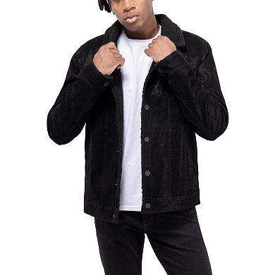 Men's Xray Jacket with Faux Shearling Lining