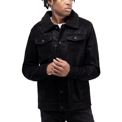 Men's Xray Jacket with Faux Shearling Lining