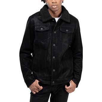 Men's Xray Jacket with Faux Shearling Lining