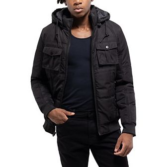 Men's Xray Hooded Puffer Jacket