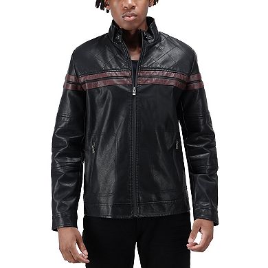 Men's Xray Grainy Faux Leather Jacket