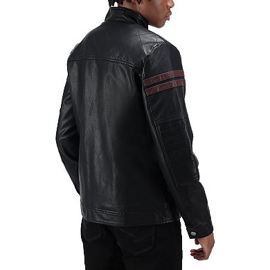 Men's Xray Grainy Faux Leather Jacket