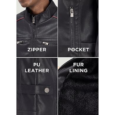 Men's Xray Faux Leather Jacket