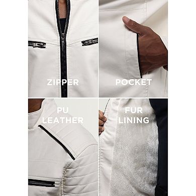 Men's Xray Faux Leather Jacket