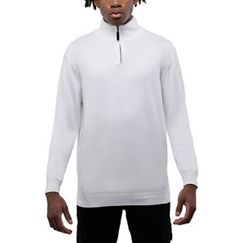 Men's Xray Quarter Zip Mockneck Sweater
