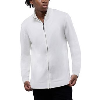 Men's Xray Full Zip Mockneck Sweater