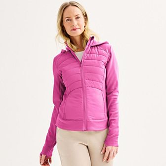 Petite Tek Gear® Mixed Media Jacket