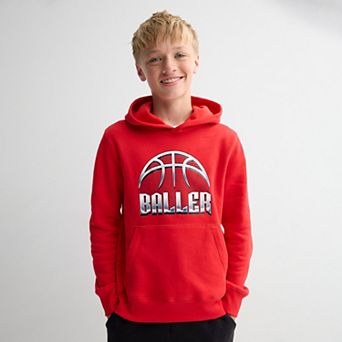 Boys 8-20 Tek Gear® Baller Graphic Sports Hoodie in Regular & Husky
