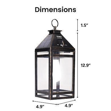 Techko Solar Portable with Hanging Hook