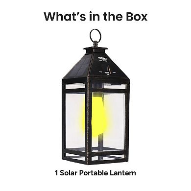 Techko Solar Portable with Hanging Hook