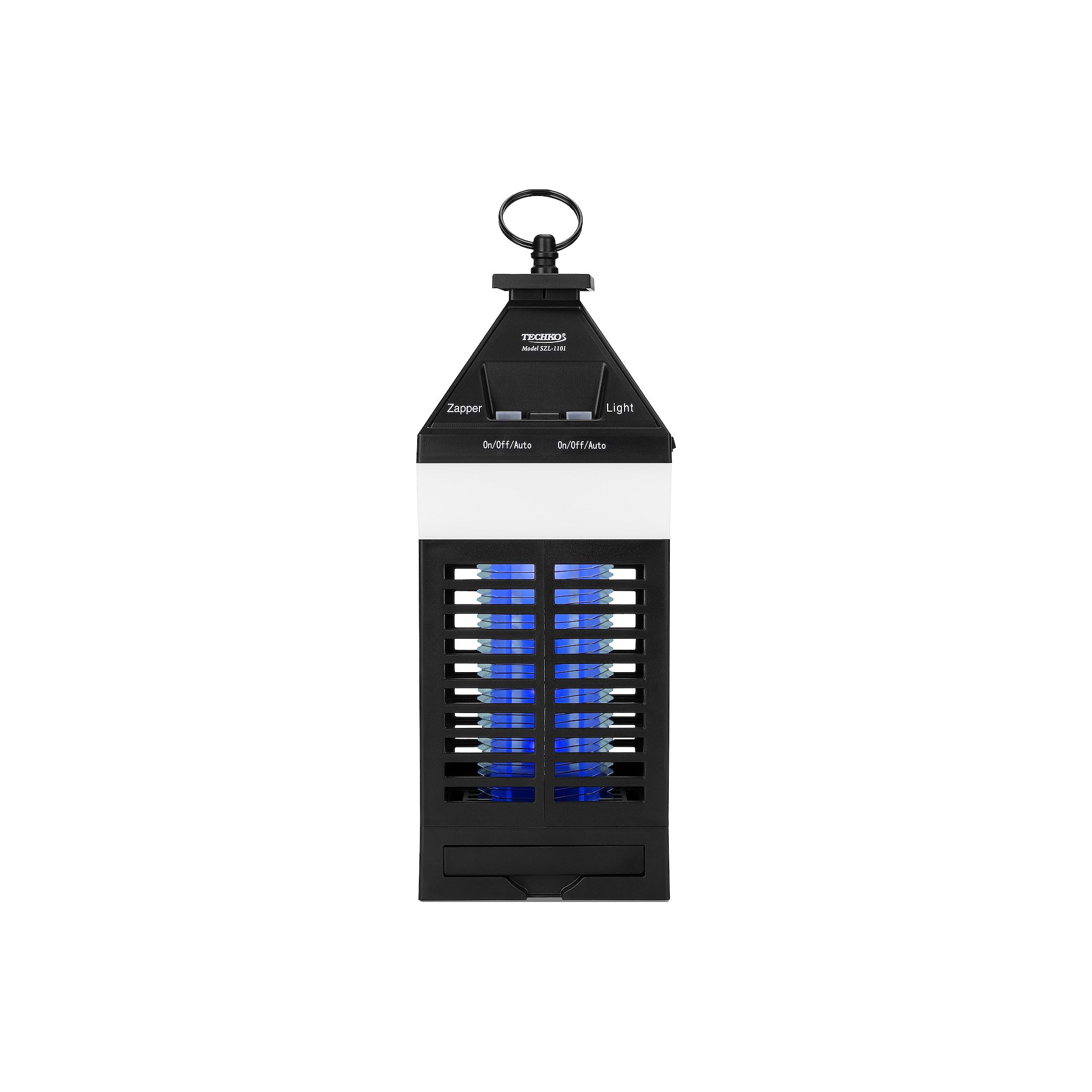 Techko Solar Bug Zapper Lantern With 360º Easy-Clean Brush, Multi