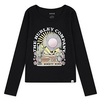 Girls 7-16 Hurley Floral Long Sleeve T-shirt