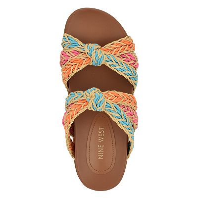【NINE WEST】Gilma フットベッド サンダル Gilma Footbed Sandals – Nine West