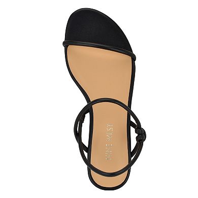 Nine West Women's Menson Flat Round Toe Casual Sandals