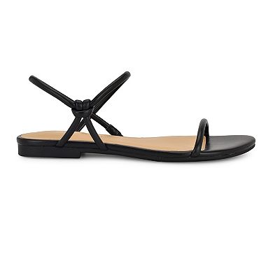 Nine West Women's Menson Flat Round Toe Casual Sandals
