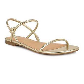 Nine West Women's Menson Flat Round Toe Casual Sandals