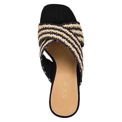 Nine West Novela Women's Slip-On Wedge Sandals