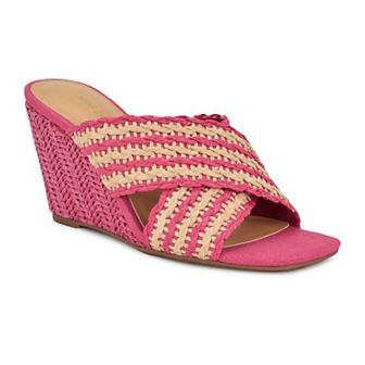 Nine West Novela Women's Slip-On Wedge Sandals