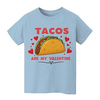 Kids 8-20 Grayson Threads The Label Tacos Are My Valentine's Day Graphic Tee