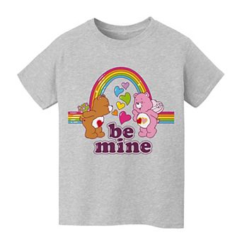 Kids 8-20 Care Bears Be Mine Valentine's Day Graphic Tee