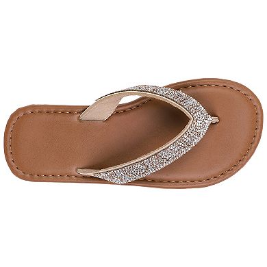 Elli by Capelli Girls' Sandal Design Slide Footwear