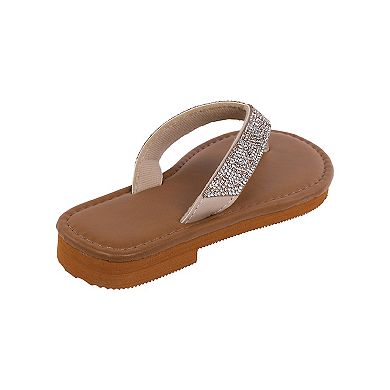 Elli by Capelli Girls' Sandal Design Slide Footwear