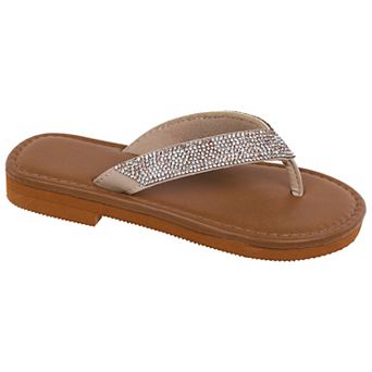 Elli by Capelli Girls' Sandal Design Slide Footwear
