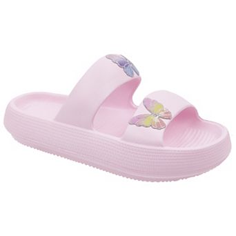 Elli by Capelli Kids' Butterfly Pillow Slides