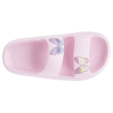 Elli by Capelli Kids' Butterfly Pillow Slides