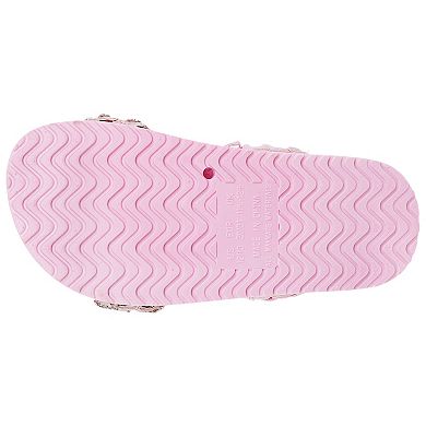 Elli by Capelli Girls' Slide Braided Sandals