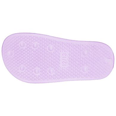 Elli by Capelli Girls' Unicorn Slide Sandals