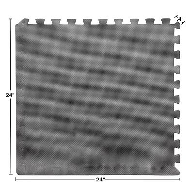 Stalwart 24-inch Eva Foam Tiles 6-pack