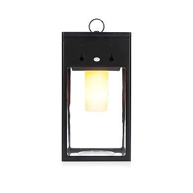 Techko Solar Portable Lantern with Flame Effect