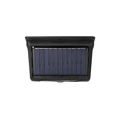 Techko Solar 4-Pack Small Security Wall Lights with Motion Sensor