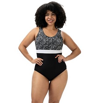 Women's Dolfin Aquashape Printed Scoop Back One-Piece Swimsuit