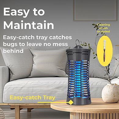 Techko Indoor Bug Zapper with High-Powered UV Tube