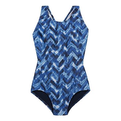 Women's Dolfin Aquashape Printed Lap Retreat One-Piece Swimsuit