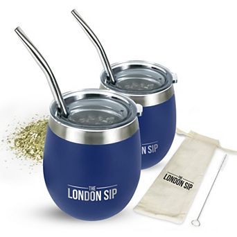 London Sip 8 oz Yerba Mate Cup Set