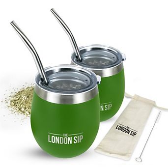 London Sip 8 oz Yerba Mate Cup Set