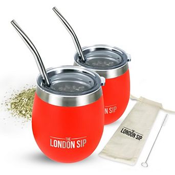 London Sip 8 oz Yerba Mate Cup Set