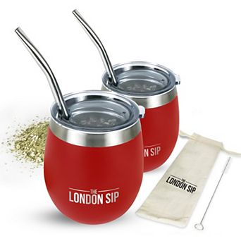 London Sip 8 oz Yerba Mate Cup Set