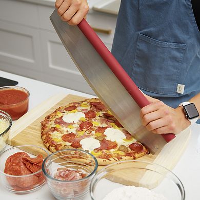 Old Stone Pizza Cutter Comfort Grip Rocker