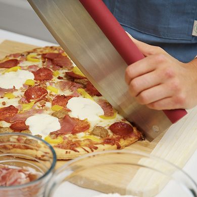 Old Stone Pizza Cutter Comfort Grip Rocker